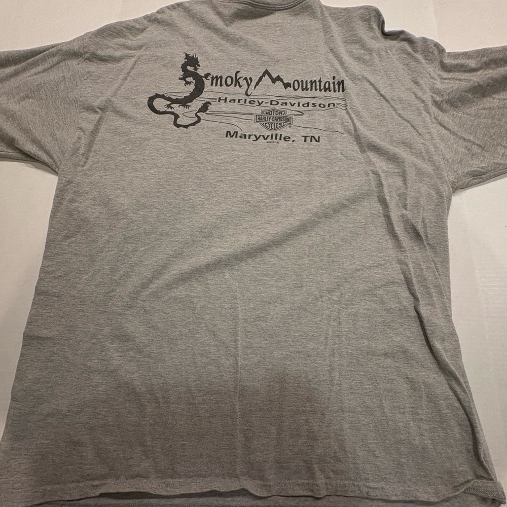 Harley-Davidson Legendary Eagle Gray Short Sleeve Tee XXL - Picture 6 of 7